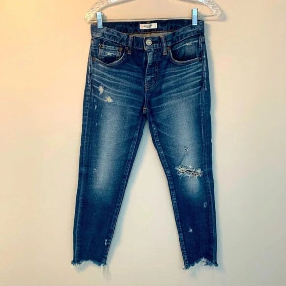 Moussy Denim - Moussy Vintage Distressed Skinny  Jeans 25
